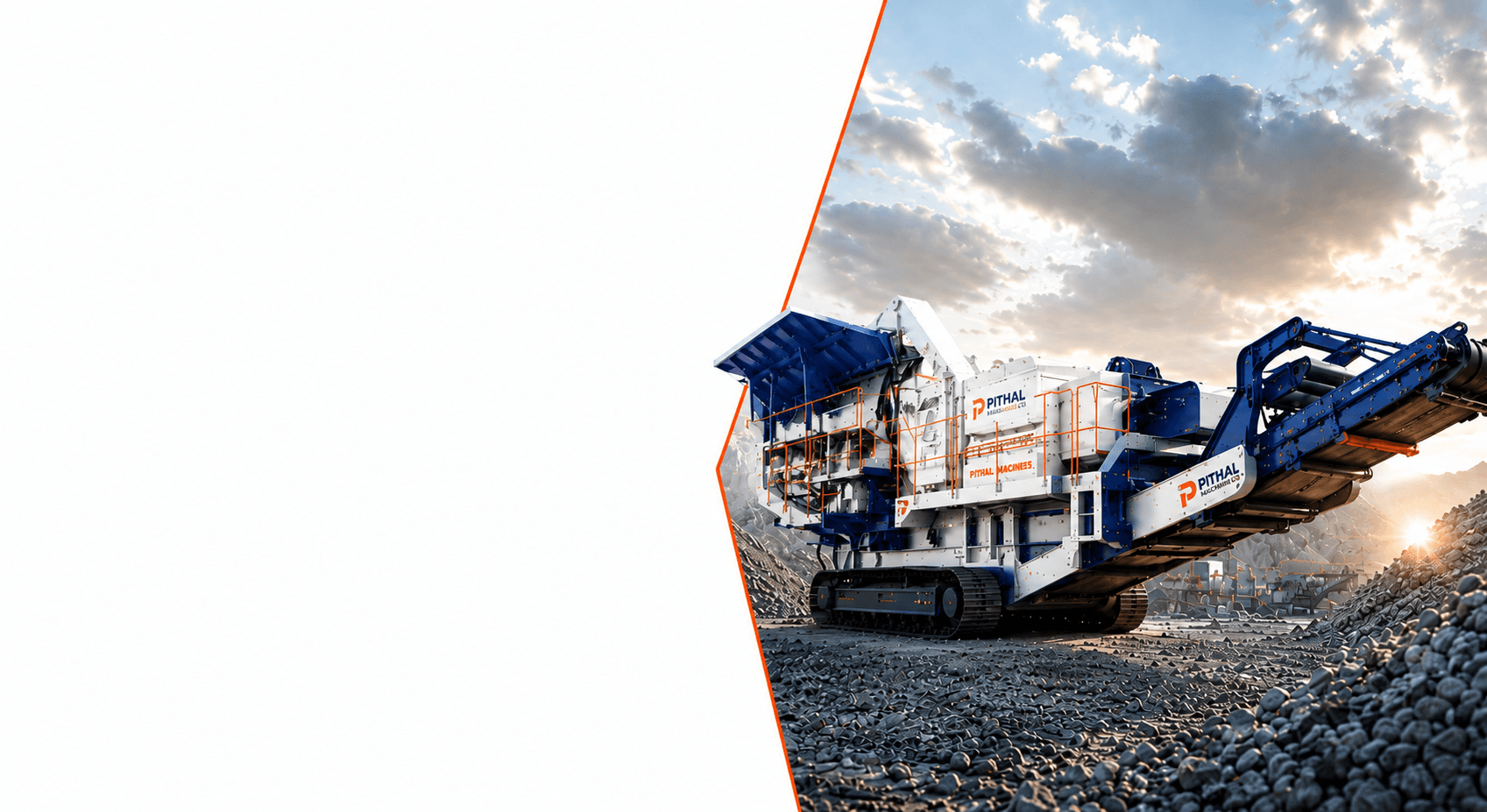 Pithal engineered mobile crushing machine