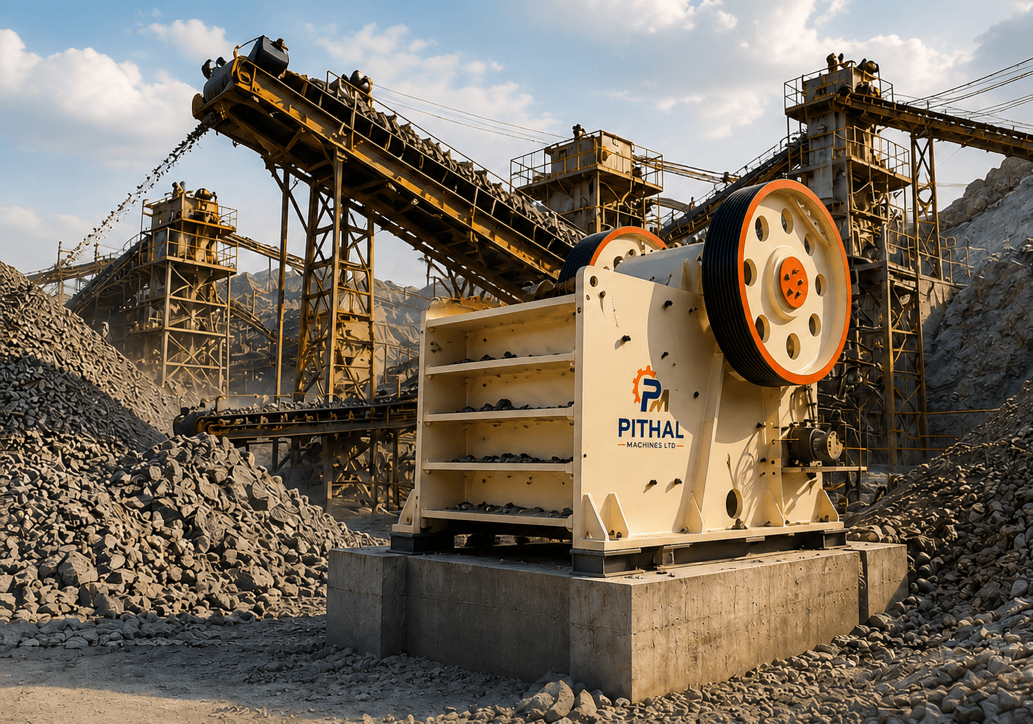 Jaw crusher plant performance testing video thumbnail