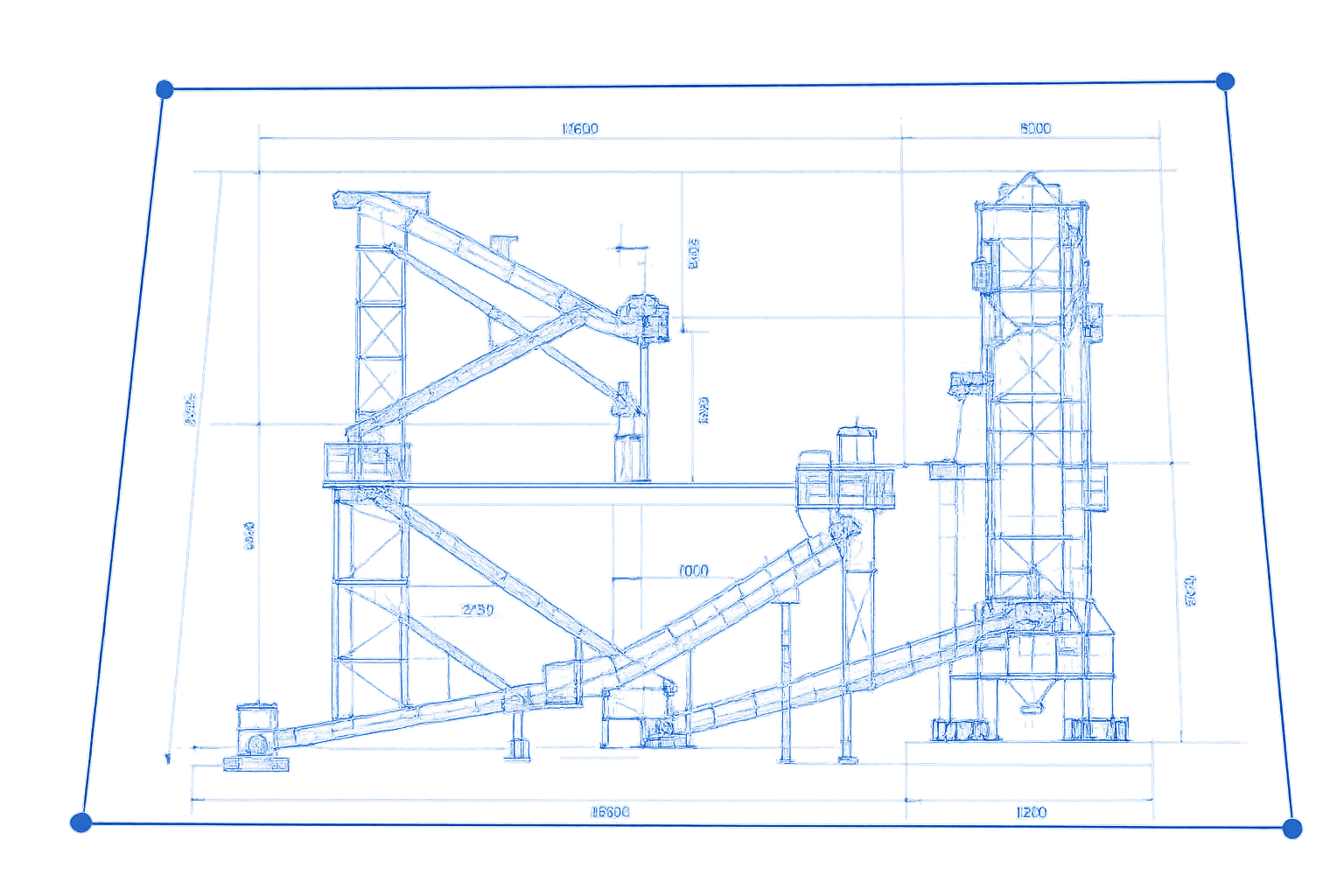 Industrial solutions background