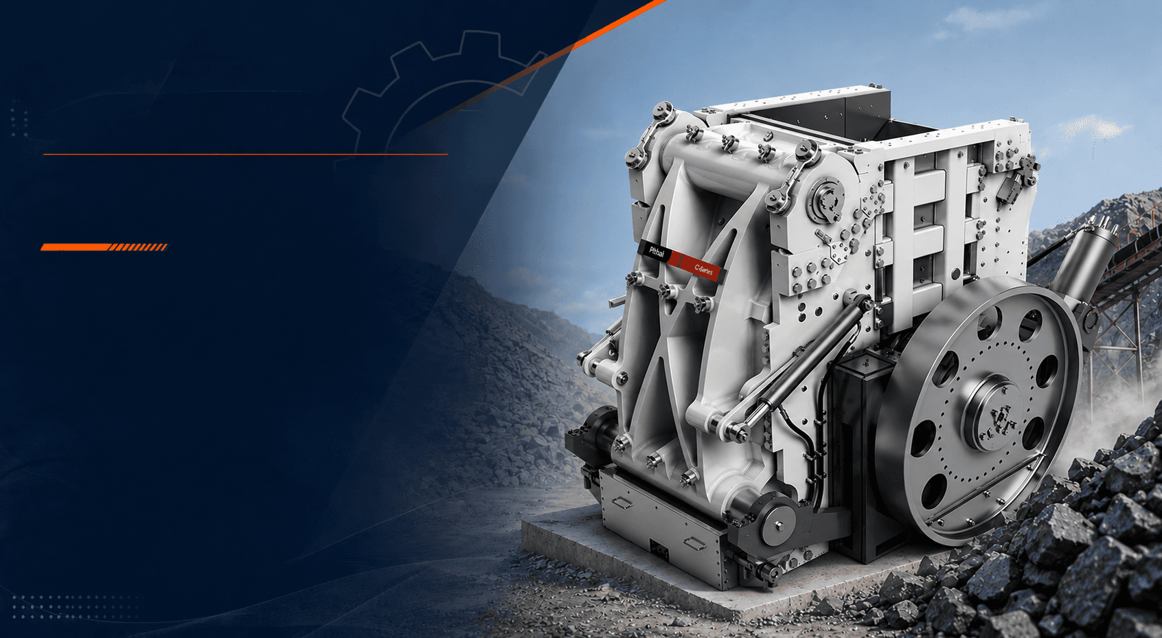 Pithal Prime UltraRock high-capacity primary crusher