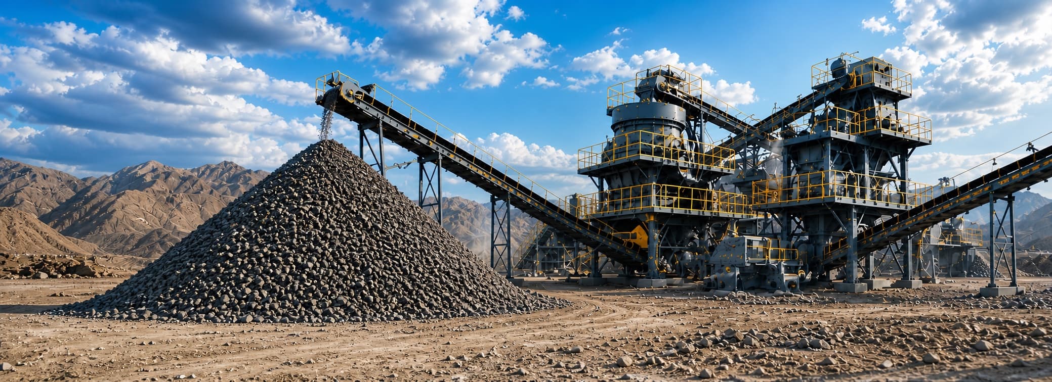 Aggregate plant machinery video preview
